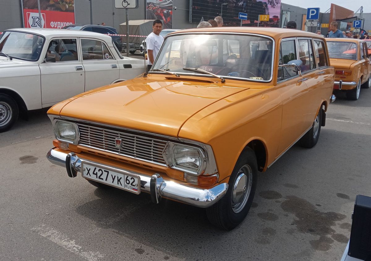 Рязанская область, № Х 427 УК 62 — Москвич-427ИЭ '69-75; Рязанская область — 13-й ретро-фестиваль "Машина Времени", 4 июля 2026 г.