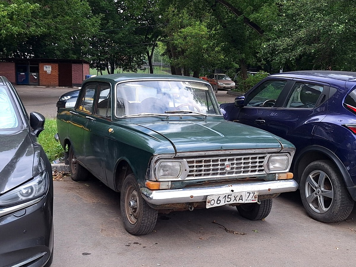Москва, № О 615 ХА 77 — Москвич-408/412 (общая модель) '64-75
