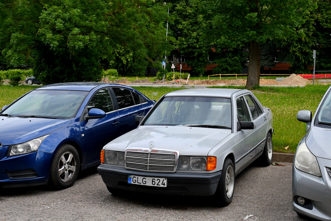 Литва, № GLG 624 — Mercedes-Benz 190 (W201) '82-93