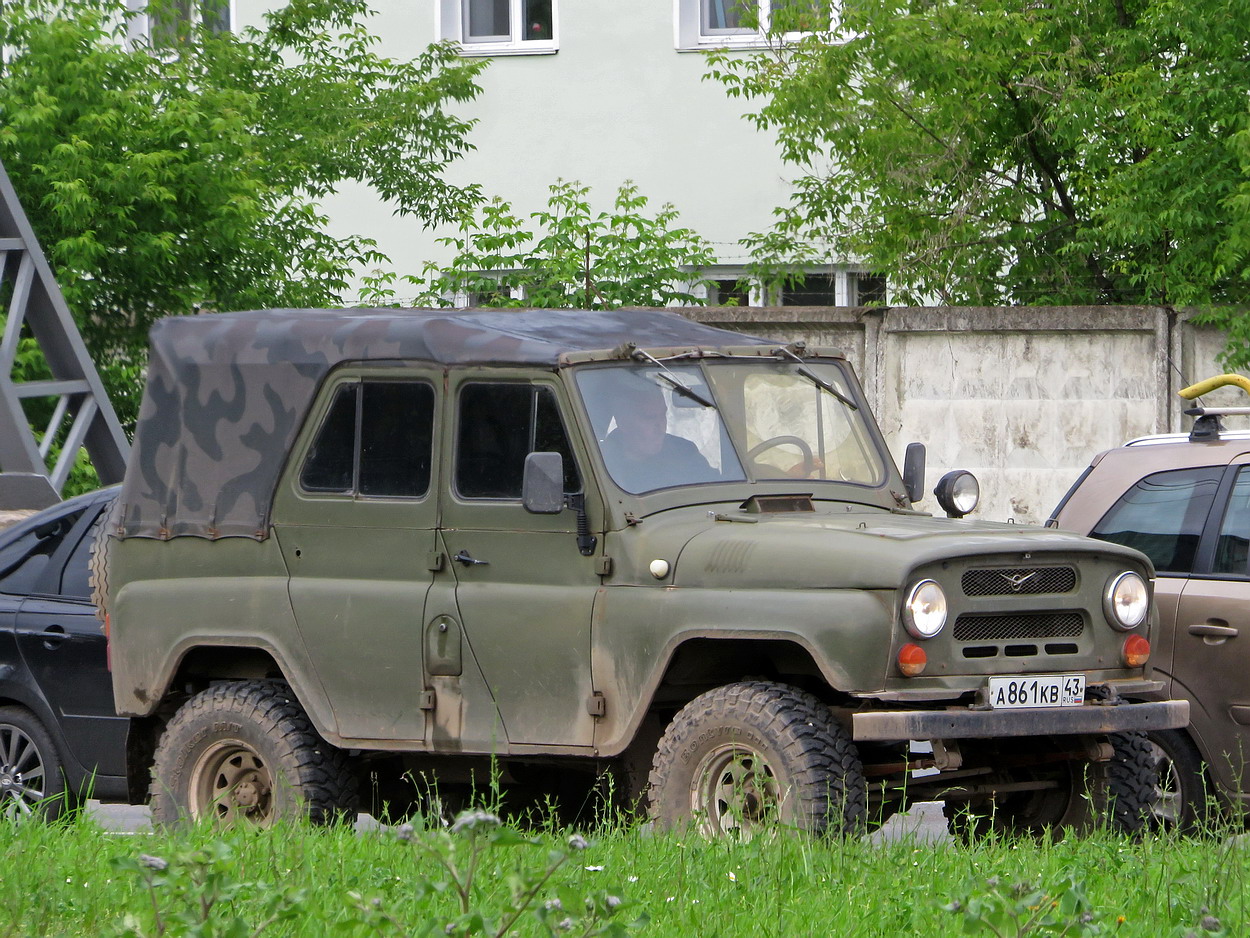 Кировская область, № А 861 КВ 43 — УАЗ-31512 '85-03