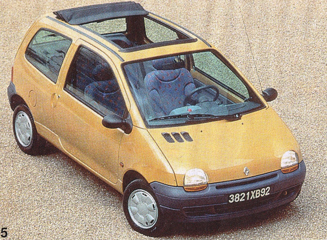 Франция, № 3821 XB 92 — Renault Twingo (1G) '93-03; Исторические фотографии (до 2000 года) (Франция)