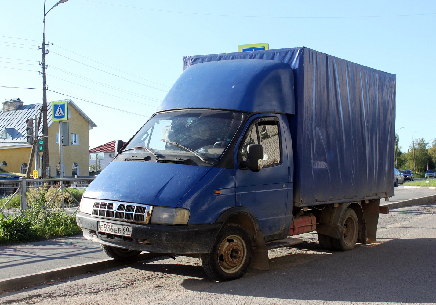 Псковская область, № Е 936 ЕВ 60 — ГАЗ-33021 ГАЗель '94-03