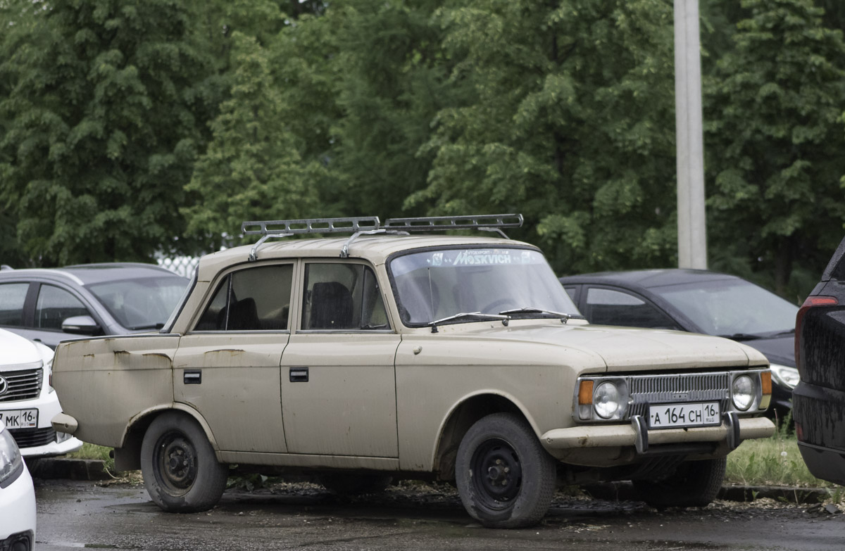 Татарстан, № А 164 СН 16 — Москвич-412ИЭ-028 (Иж) '82-01