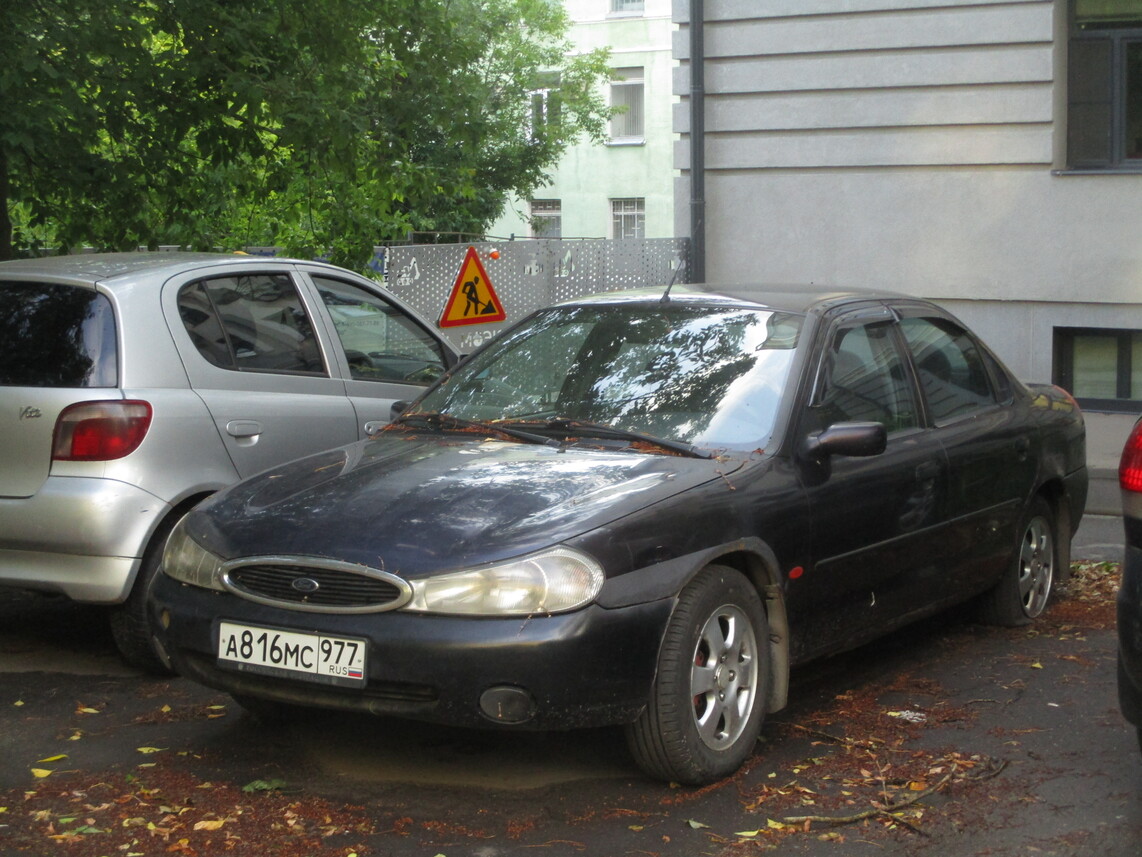 Москва, № А 816 МС 977 — Ford Mondeo (2G) '96-00