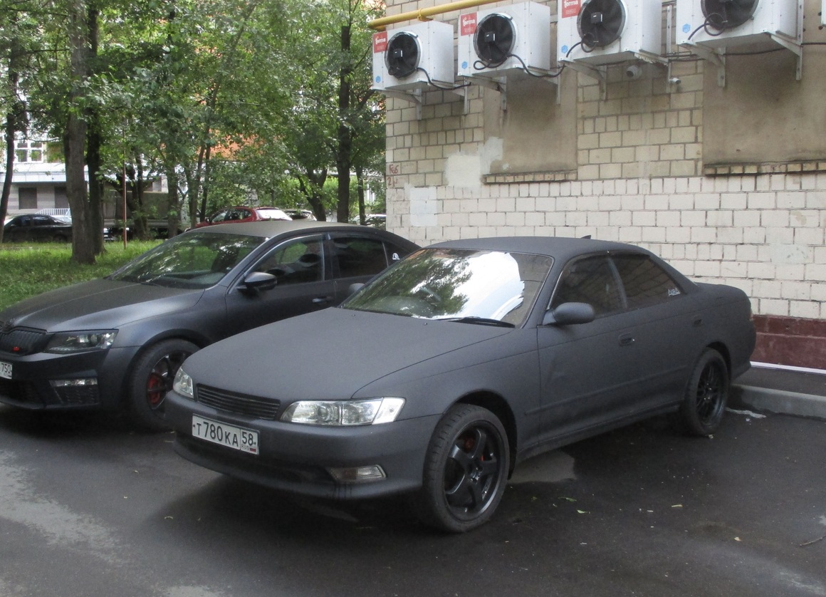 Москва, № Т 780 КА 58 — Toyota Mark II (X90) '92-96; Пензенская область — Вне региона