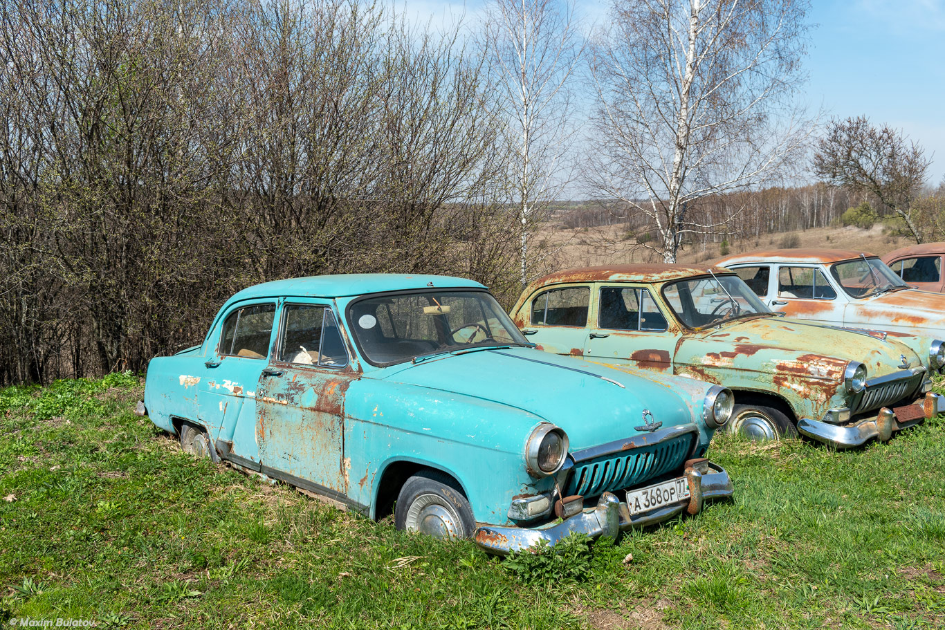 Тульская область, № А 368 ОР 77 — ГАЗ-М-21И Волга '58-62; Москва — Вне региона