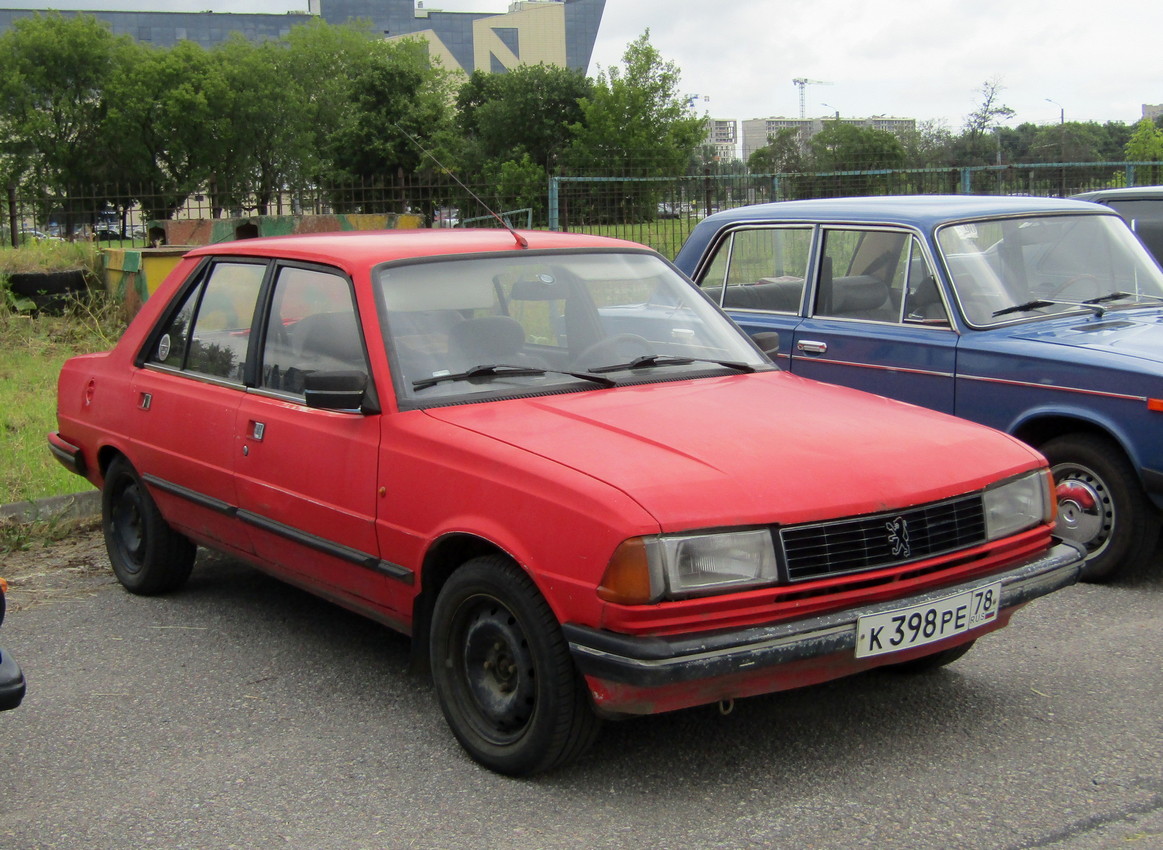 Санкт-Петербург, № К 398 РЕ 78 — Peugeot 305 '77-89; Санкт-Петербург — Ежегодный праздник "День Москвича"