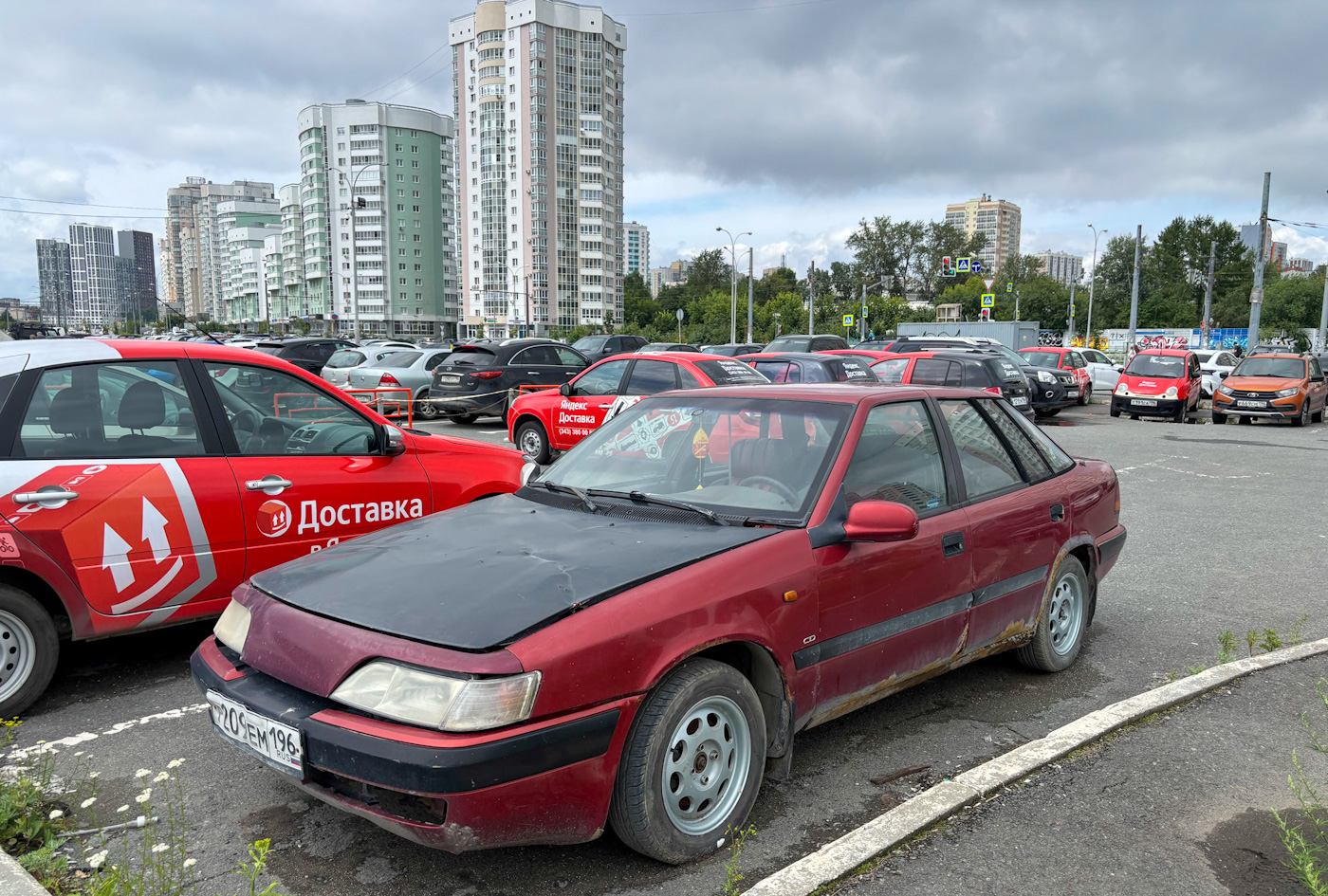 Свердловская область, № Р 209 ЕМ 196 — Daewoo Espero '90-99