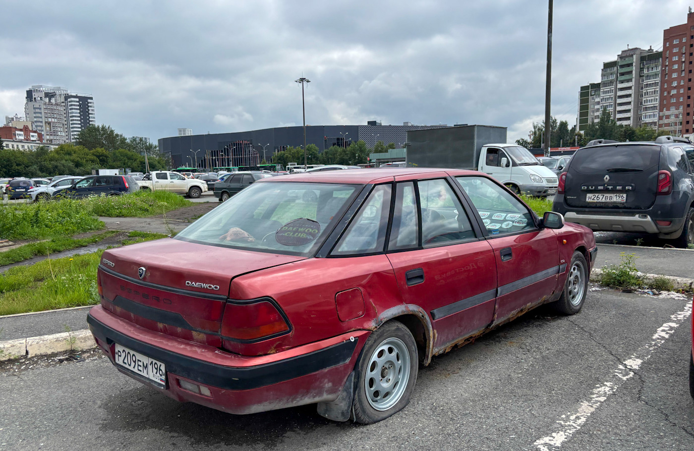 Свердловская область, № Р 209 ЕМ 196 — Daewoo Espero '90-99