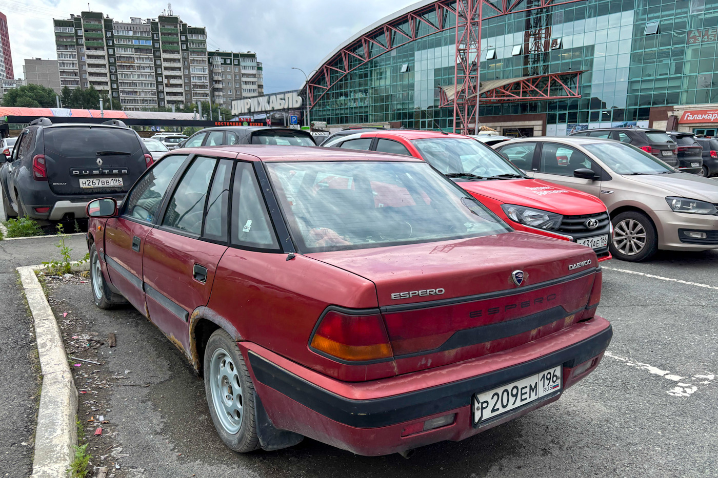 Свердловская область, № Р 209 ЕМ 196 — Daewoo Espero '90-99