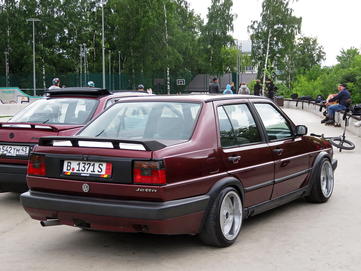 Кировская область, № А 835 РХ 43 — Volkswagen Jetta Mk2 (Typ 16) '84-92