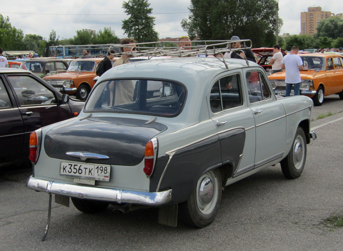 Санкт-Петербург, № К 356 ТК 198 — Москвич-403 '62-65; Санкт-Петербург — Ежегодный праздник "День Москвича"