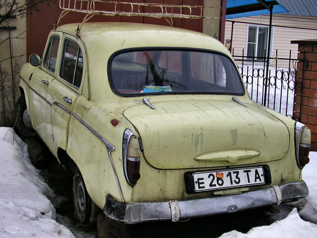 Тамбовская область, № Е 2613 ТА — Москвич-403Б '62-65