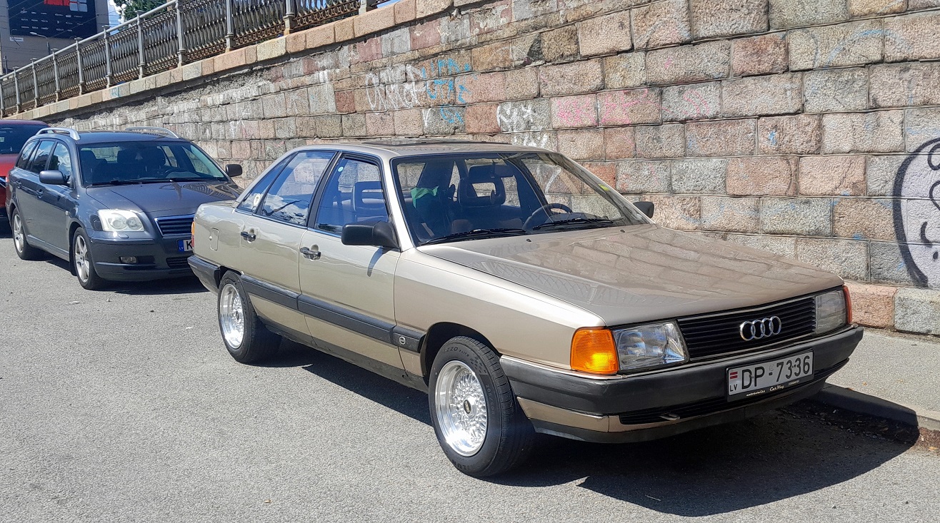Латвия, № DP-7336 — Audi 100 (C3) '82-91