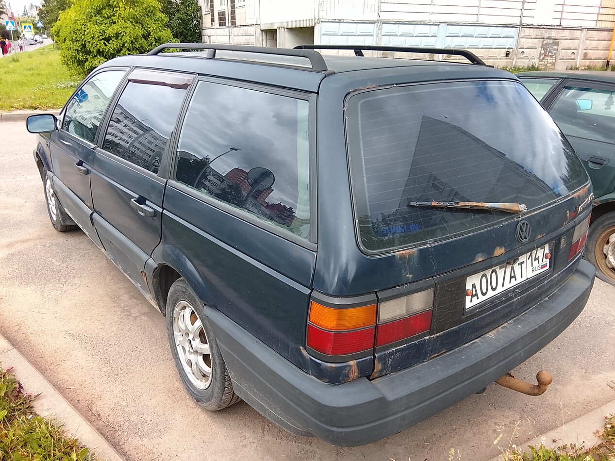 Ленинградская область, № А 007 АТ 147 — Volkswagen Passat Variant (B3) '88-93
