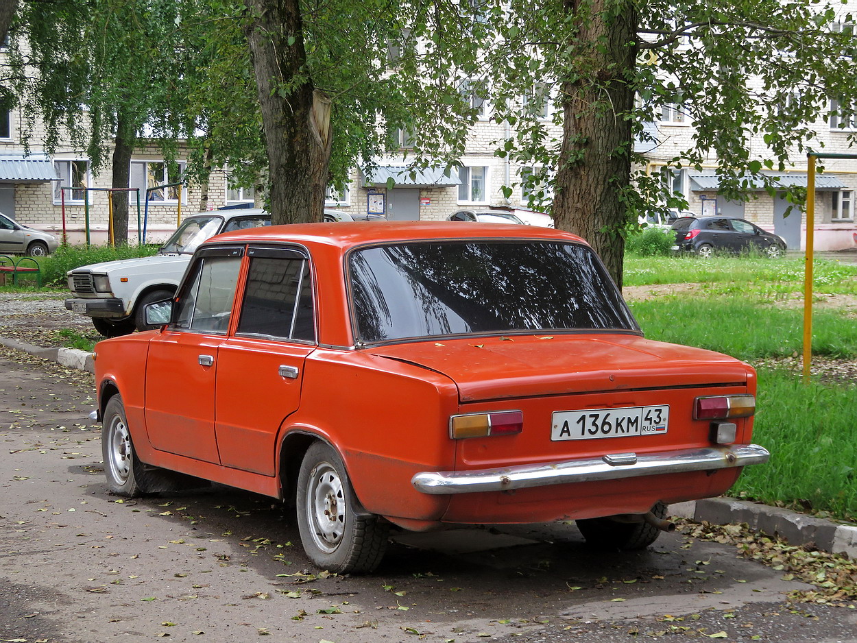 Кировская область, № А 136 КМ 43 — ВАЗ-2101 Жигули '70-83