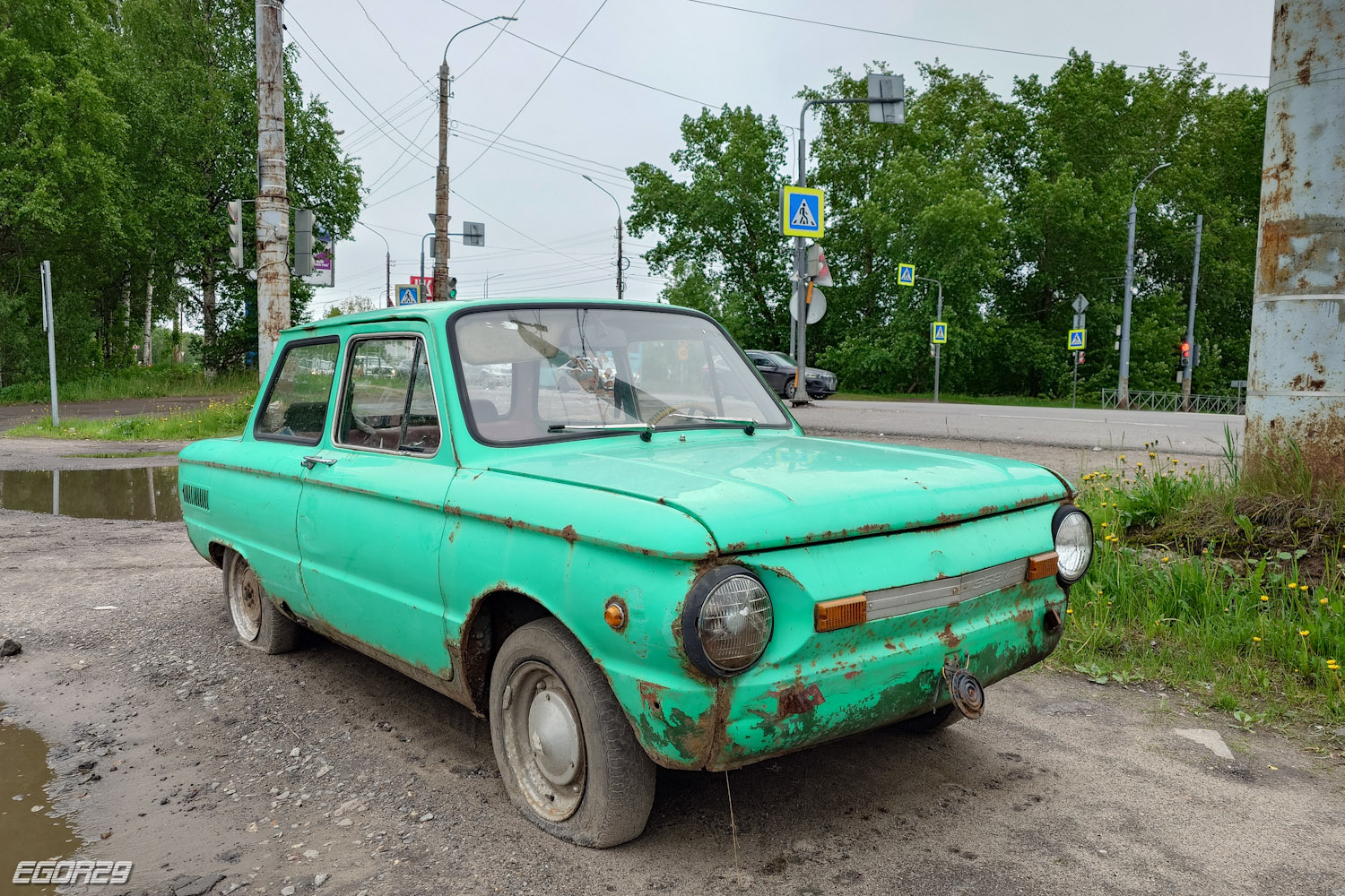 Архангельская область, № (29) Б/Н 0078 — ЗАЗ-968М Запорожец '79-94