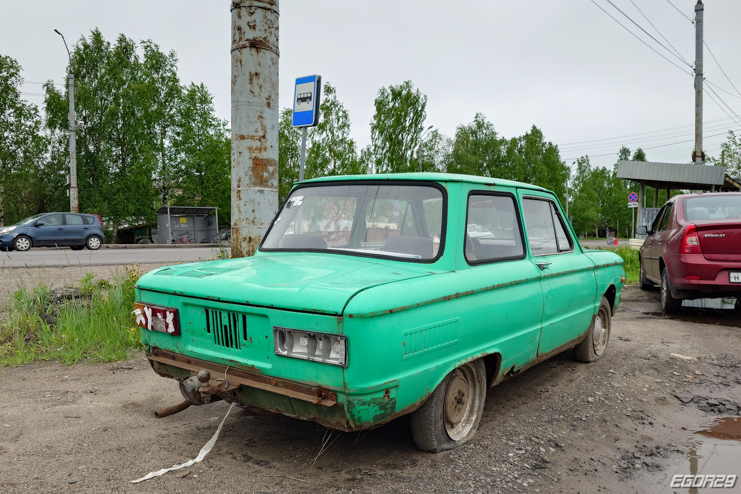Архангельская область, № (29) Б/Н 0078 — ЗАЗ-968М Запорожец '79-94