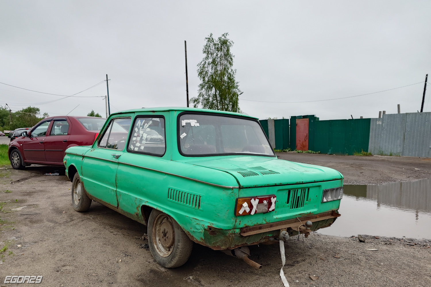 Архангельская область, № (29) Б/Н 0078 — ЗАЗ-968М Запорожец '79-94