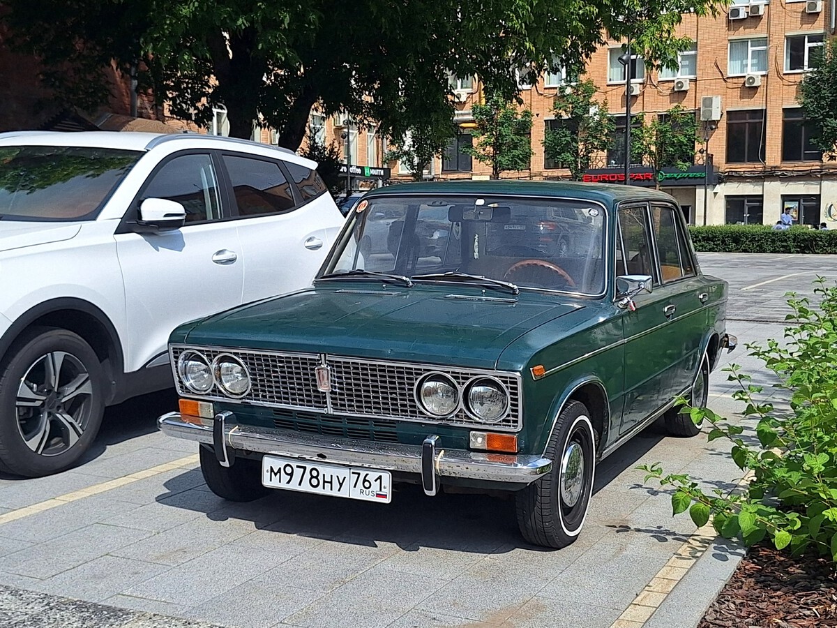 Москва, № М 978 НУ 761 — ВАЗ-2103 Жигули '72-84; Ростовская область — Вне региона