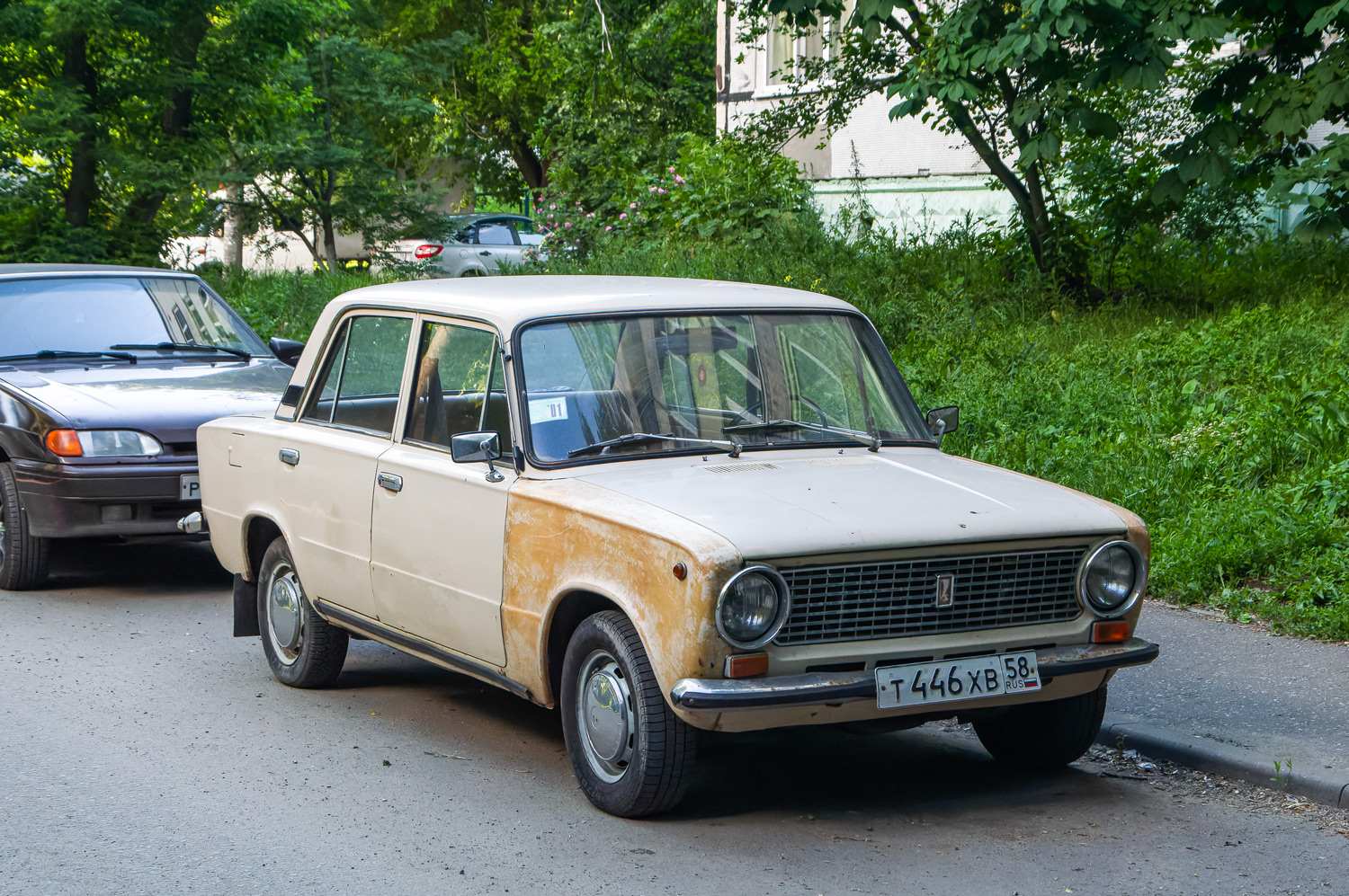 Пензенская область, № Т 446 ХВ 58 — ВАЗ-21013 Жигули '77-88