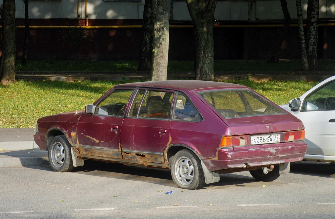 Москва, № А 086 ЕА 77 — Москвич-2141V3 Юрий Долгорукий '97-01