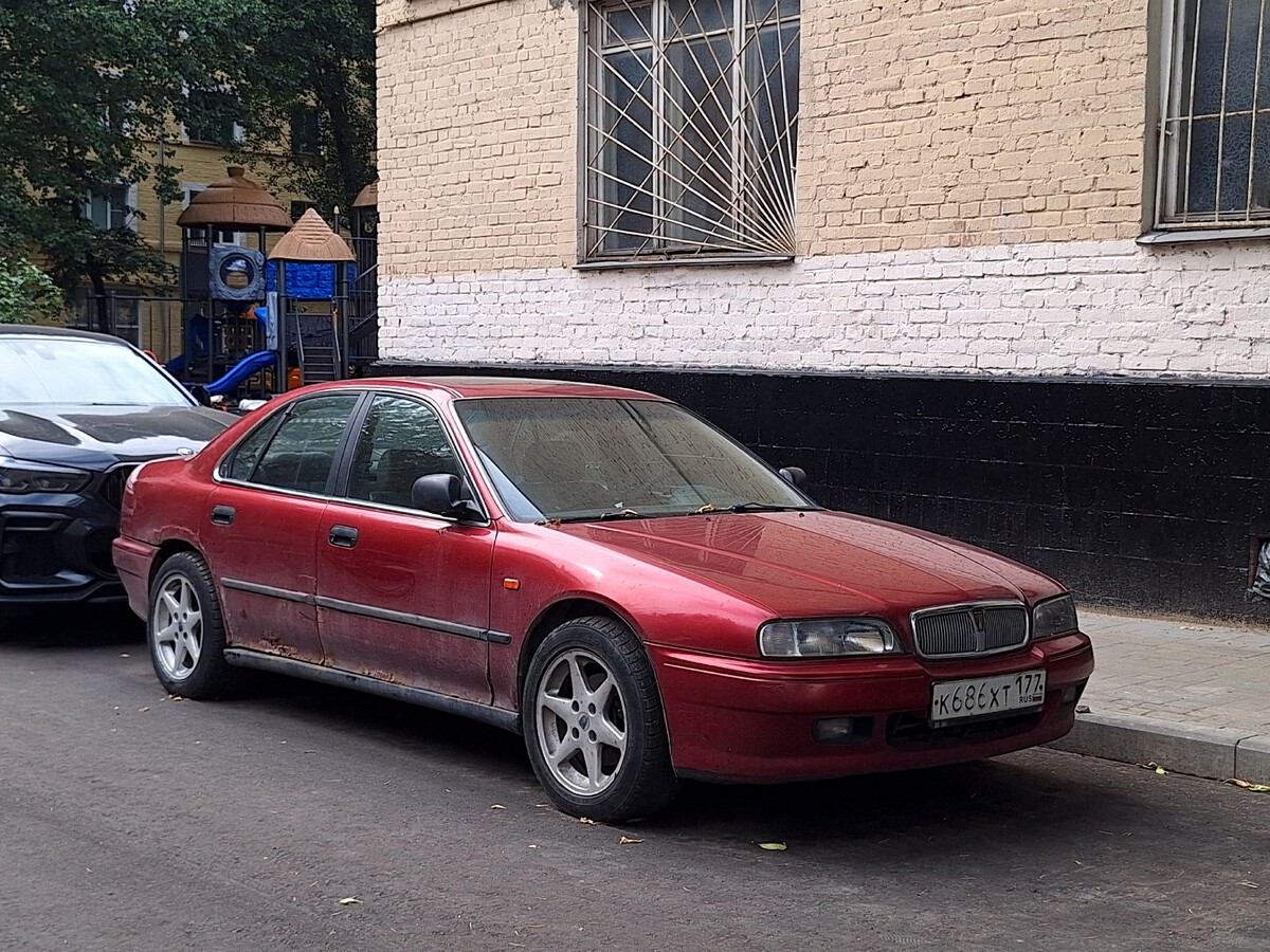 Москва, № К 686 ХТ 177 — Rover 600-Series (RH) '93-99