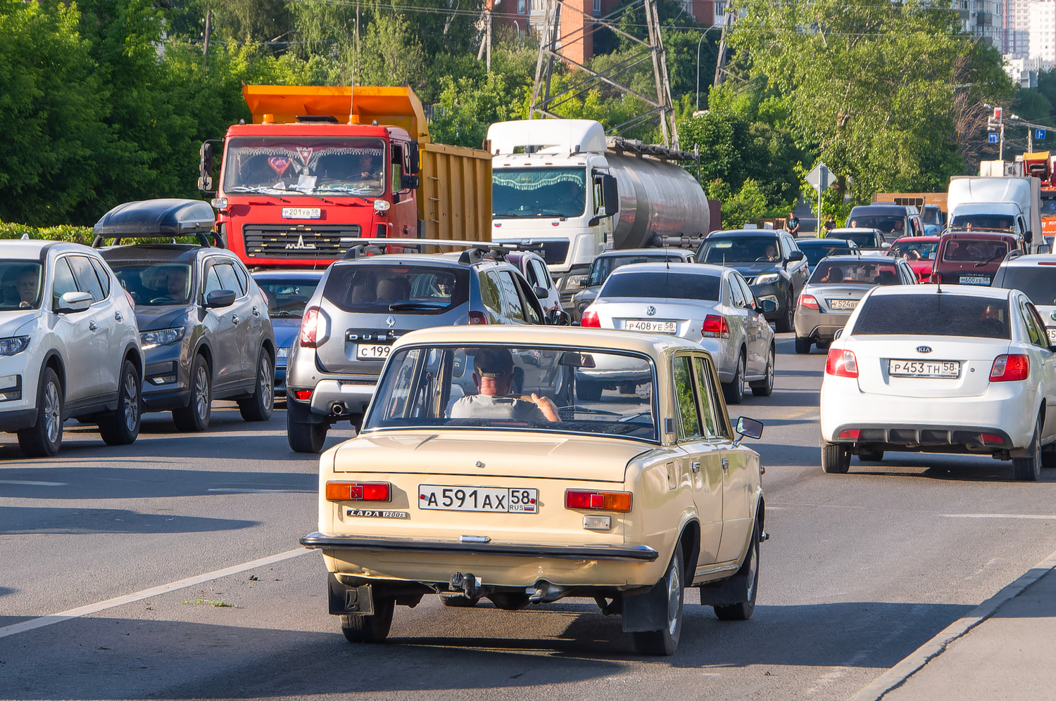 Пензенская область, № А 591 АХ 58 — ВАЗ-21013 Жигули '77-88
