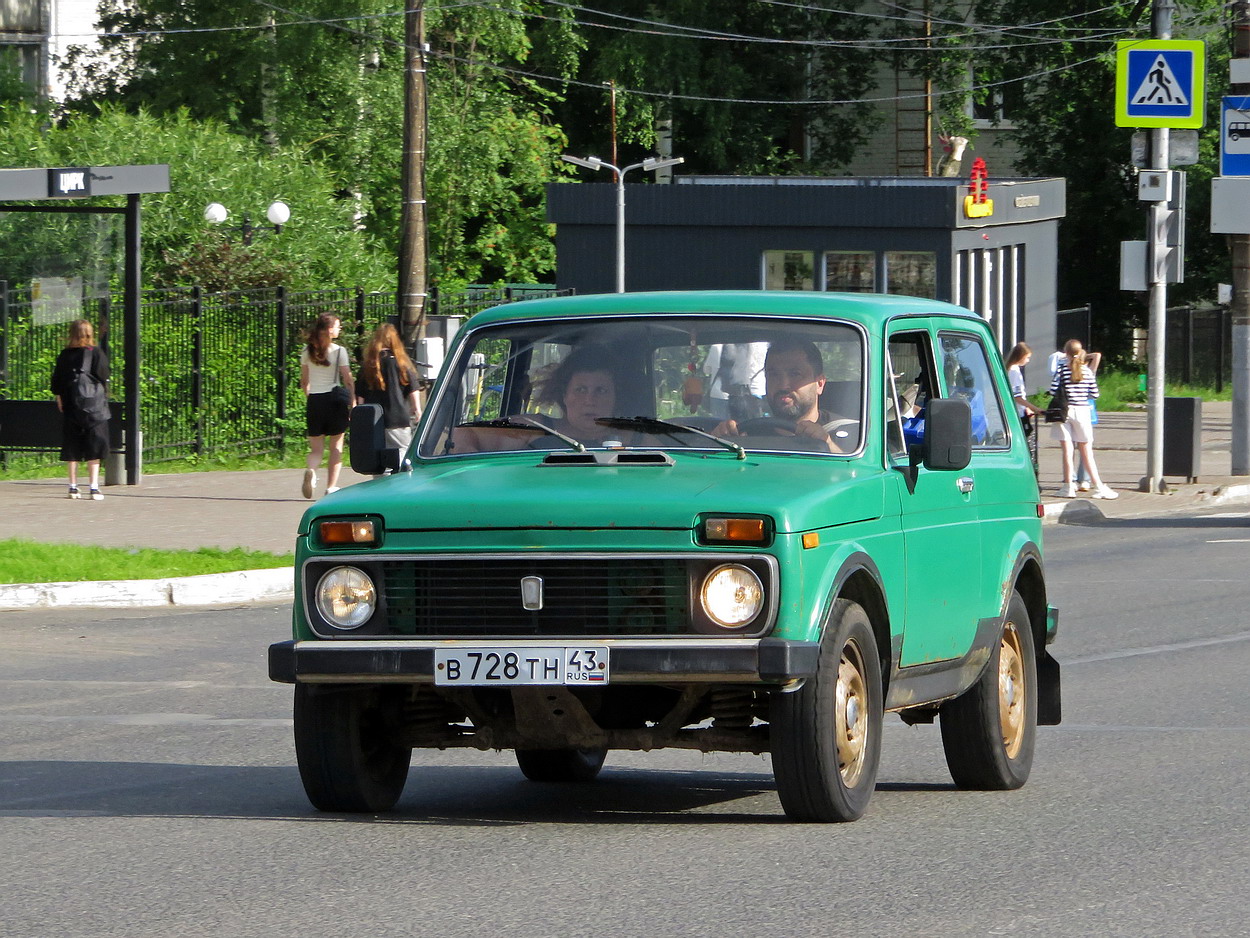 Кировская область, № В 728 ТН 43 — ВАЗ-2121 Нива '77-94