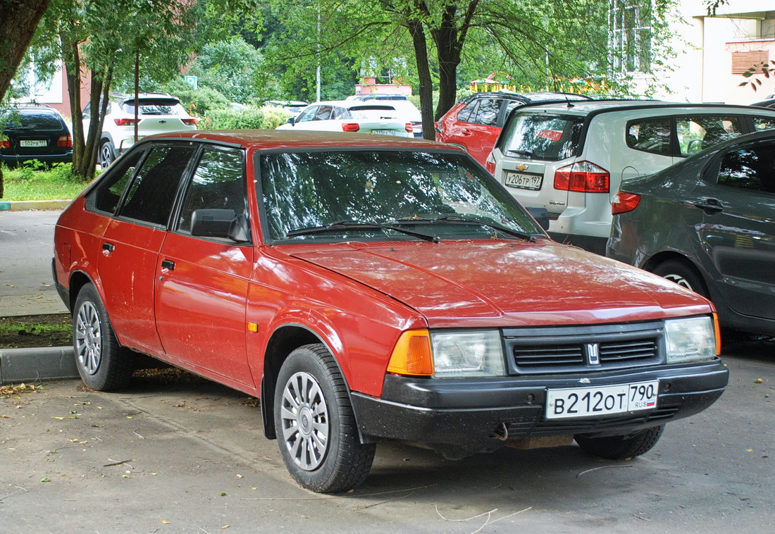 Московская область, № В 212 ОТ 790 — Москвич-2141 '86-98