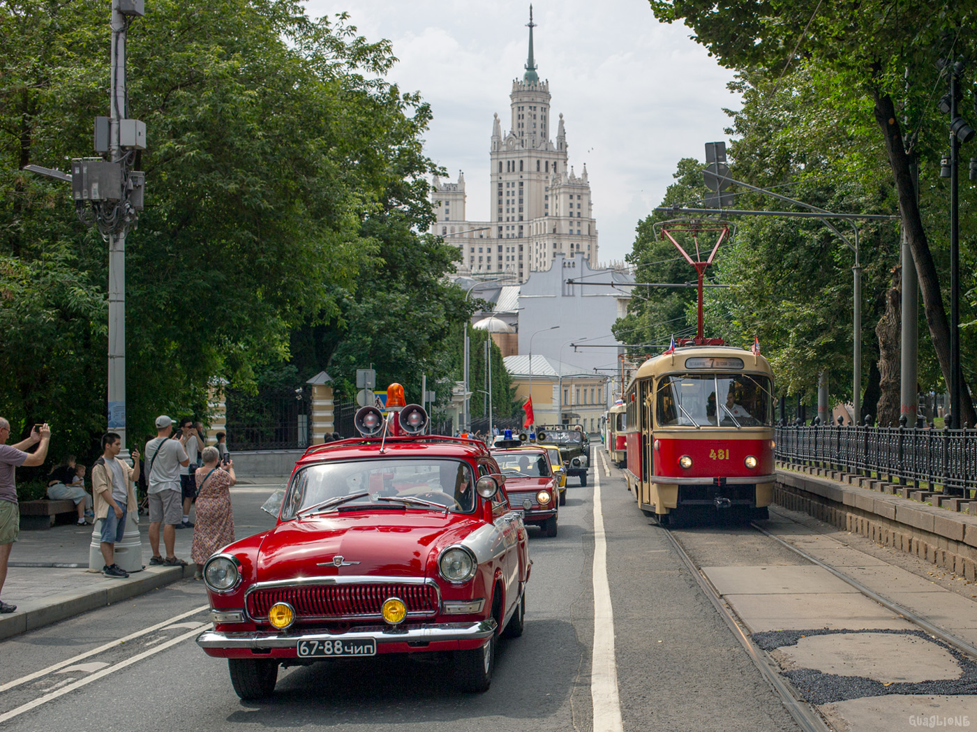 Москва, № Е 441 ВУ 99 — ГАЗ-21Р Волга '65-70; Москва — День Московского транспорта 2026