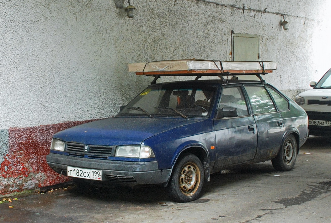 Москва, № Т 182 СХ 199 — Москвич-214122 Святогор '98-01