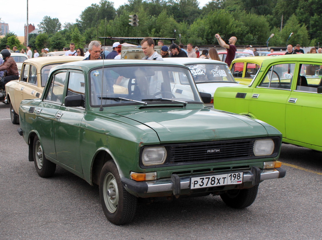 Санкт-Петербург, № Р 378 ХТ 198 — Москвич-2140 '76-88; Санкт-Петербург — Ежегодный праздник "День Москвича"