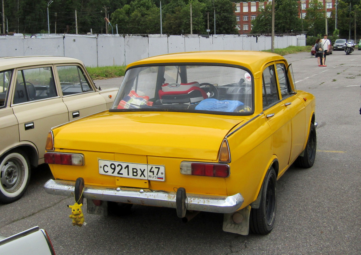 Ленинградская область, № С 921 ВХ 47 — Москвич-412ИЭ (Иж) '70-82; Санкт-Петербург — Ежегодный праздник "День Москвича"