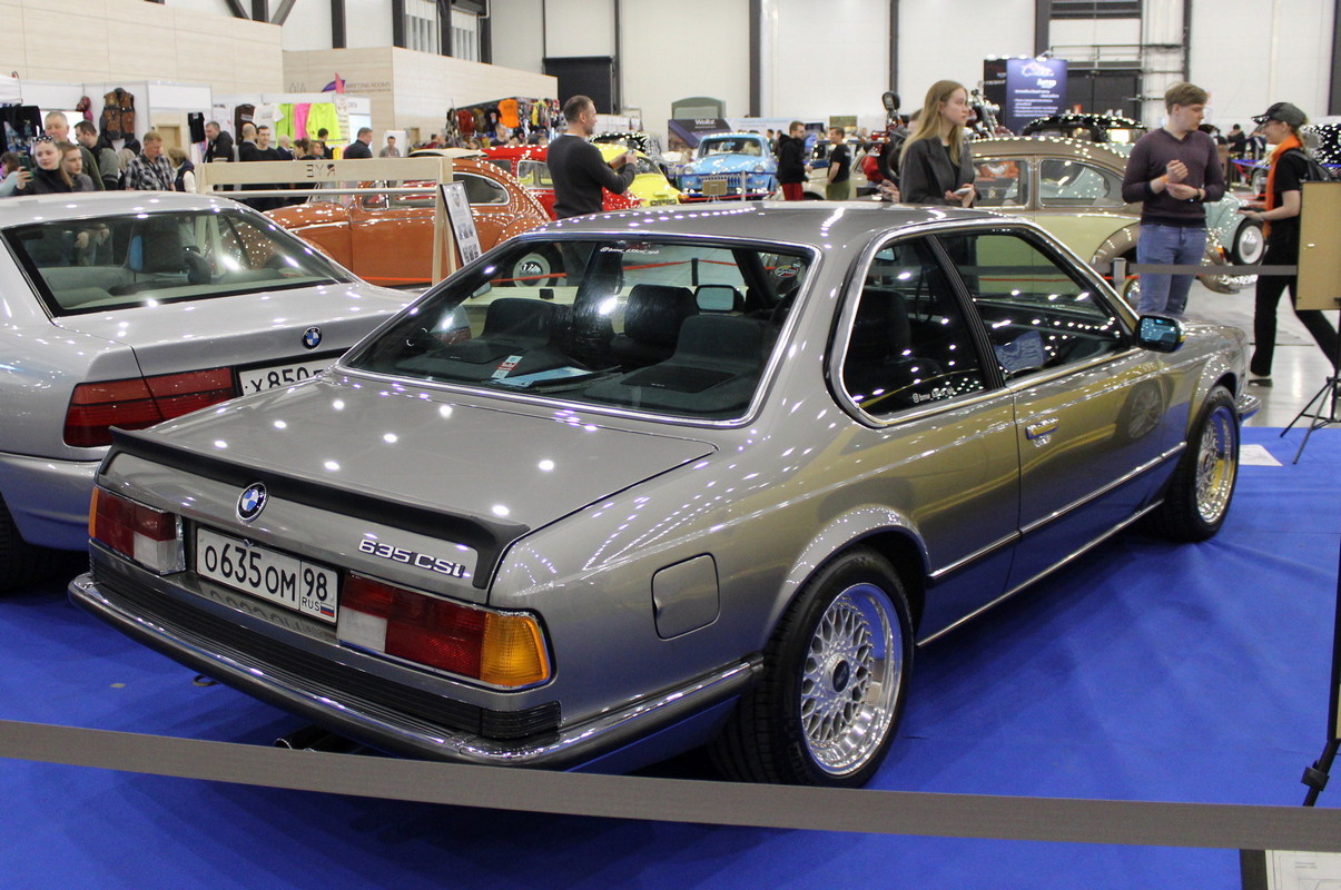 Санкт-Петербург, № О 635 ОМ 98 — BMW 6 Series (E24) '76-89; Санкт-Петербург — Олдтаймер-Галерея Ильи Сорокина