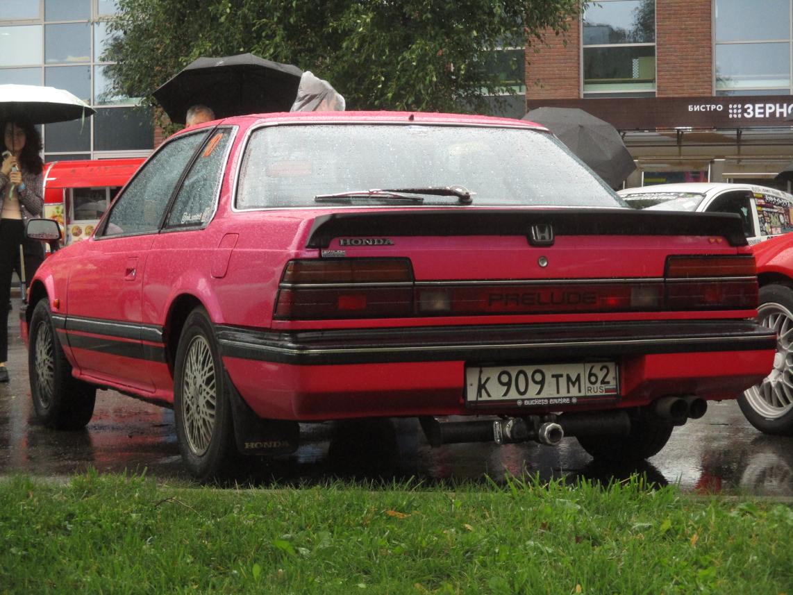 Рязанская область, № К 909 ТМ 62 — Honda Prelude (2G) '82-87; Москва — Фестиваль "Бибип-Бибоп" 2026