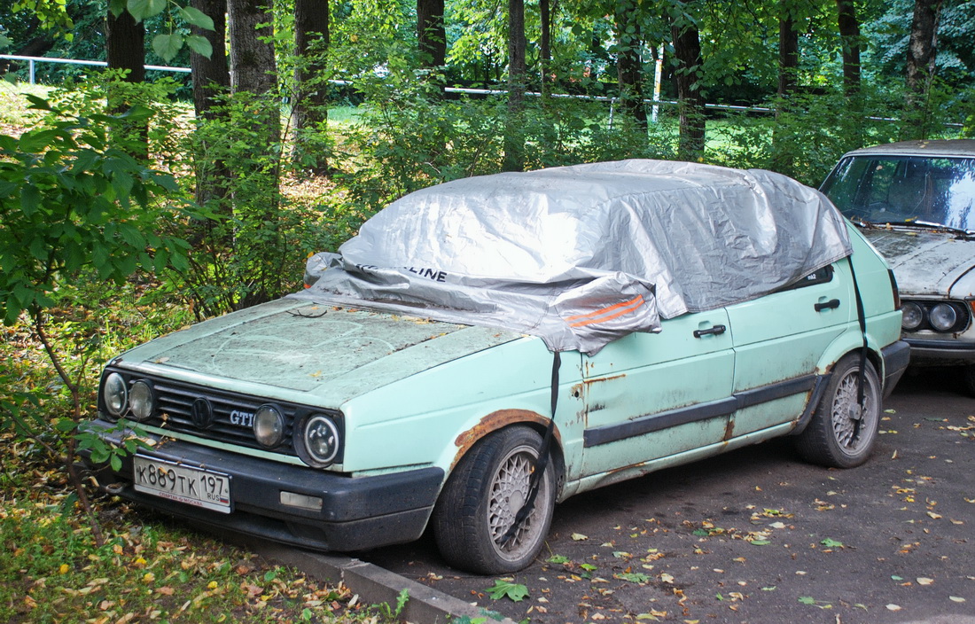 Москва, № К 889 ТК 197 — Volkswagen Golf (Typ 19) '83-92