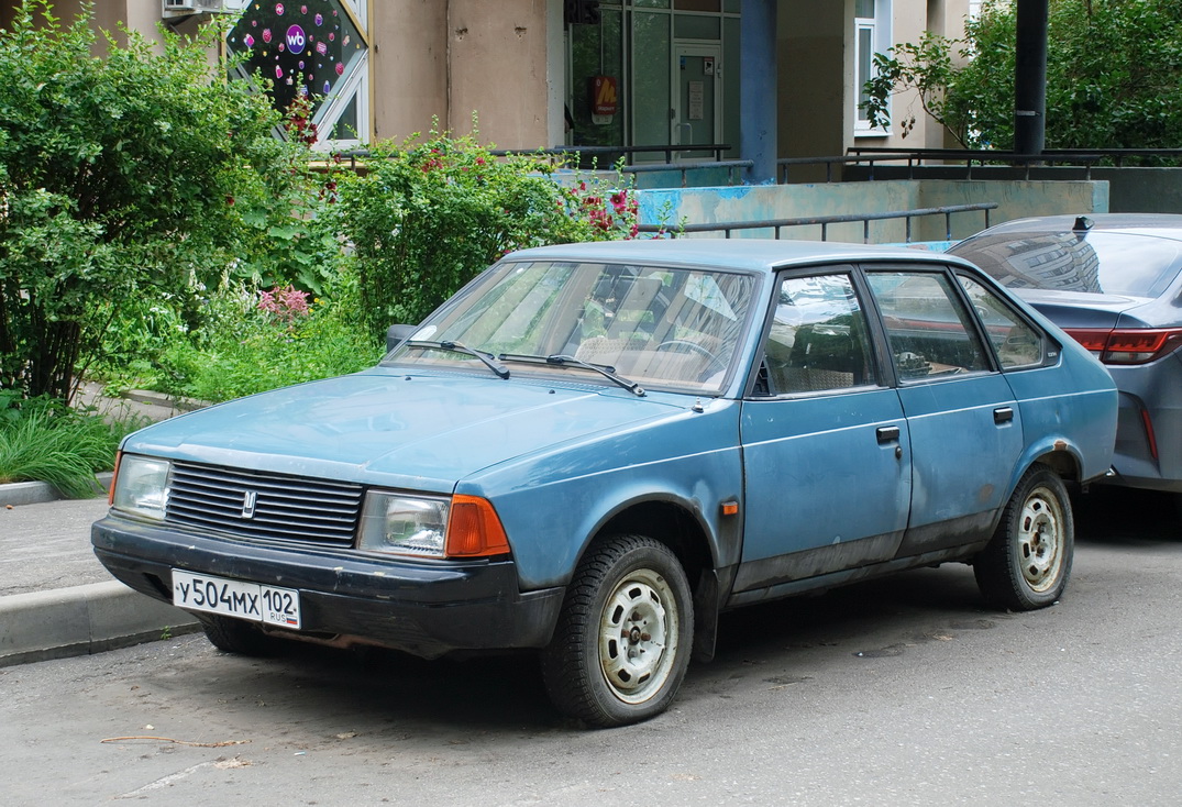 Башкортостан, № У 504 МХ 102 — Москвич-214122 '94-98