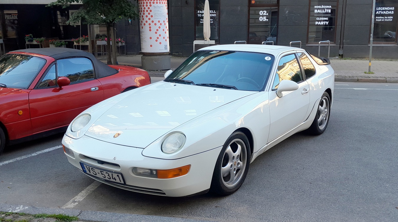 Латвия, № VS-5341 — Porsche 968 '91-95