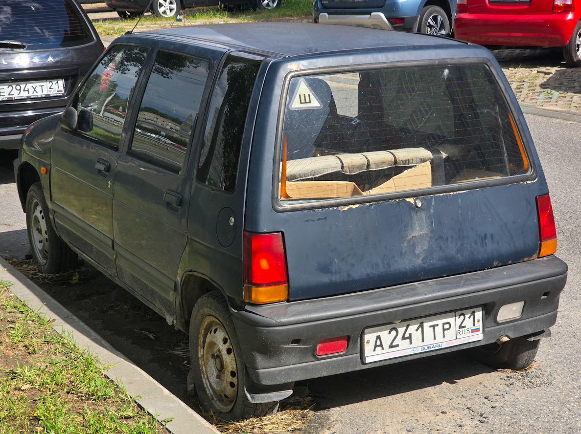 Чувашия, № А 241 ТР 21 — Daewoo Tico '91-01