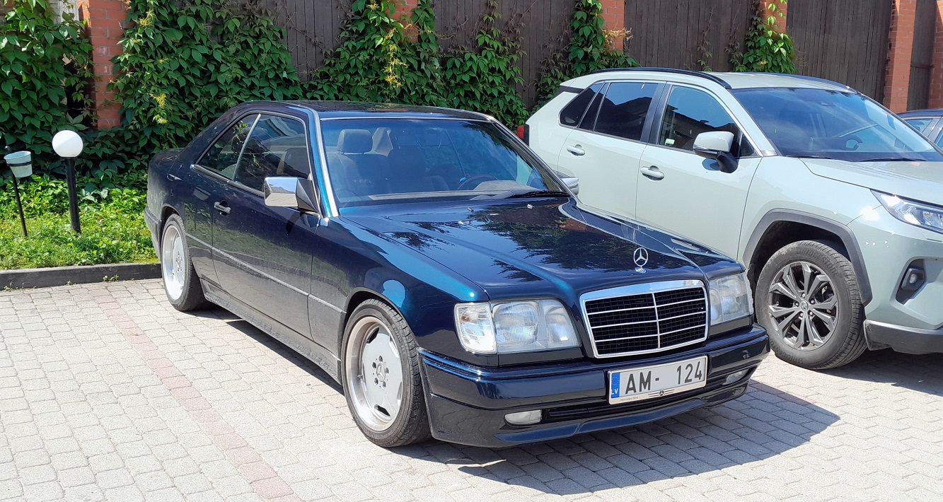 Латвия, № AM-124 — Mercedes-Benz (C124) '87-96