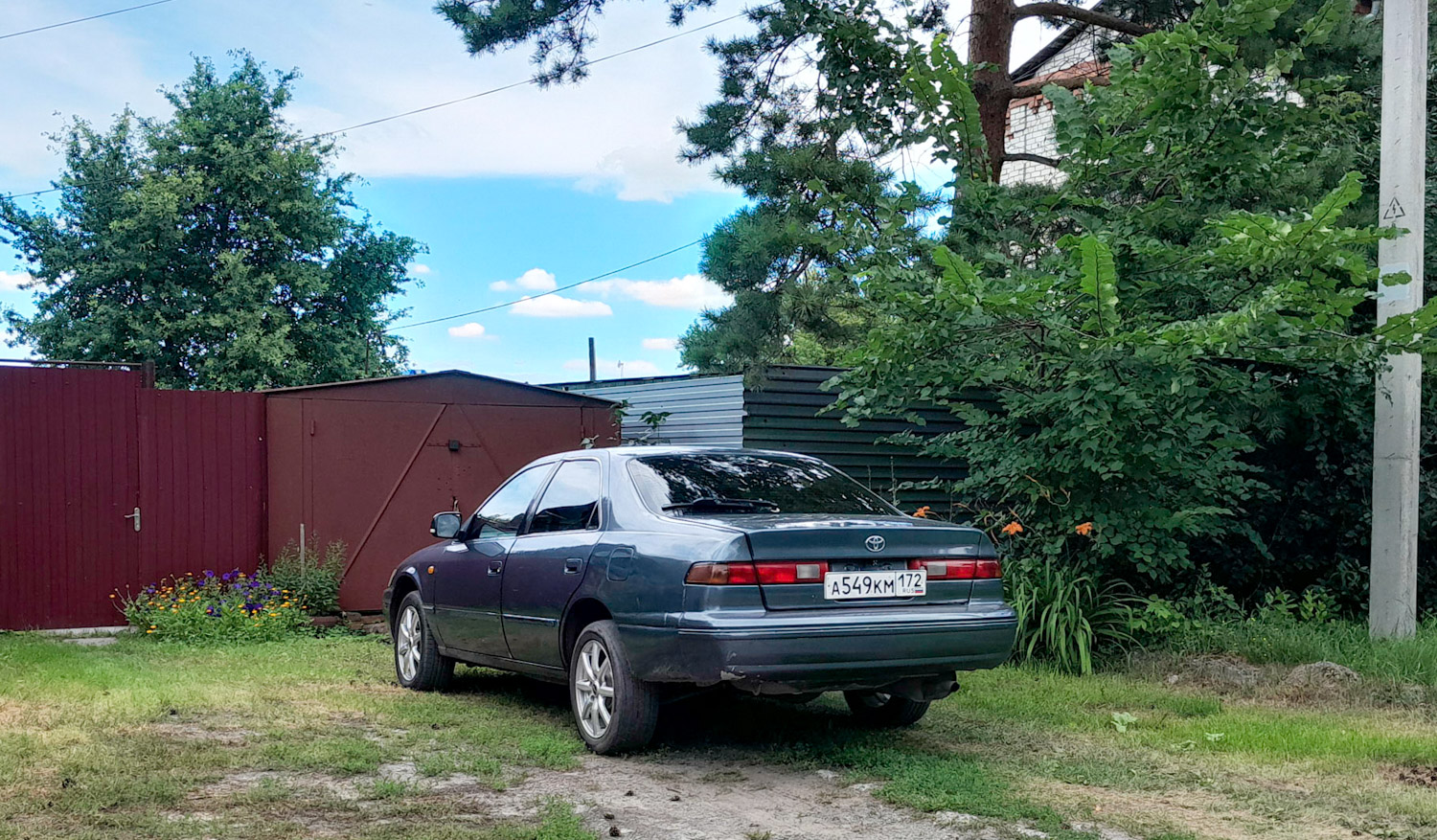 Тюменская область, № А 549 КМ 172 — Toyota Camry Gracia (XV20) '96-01