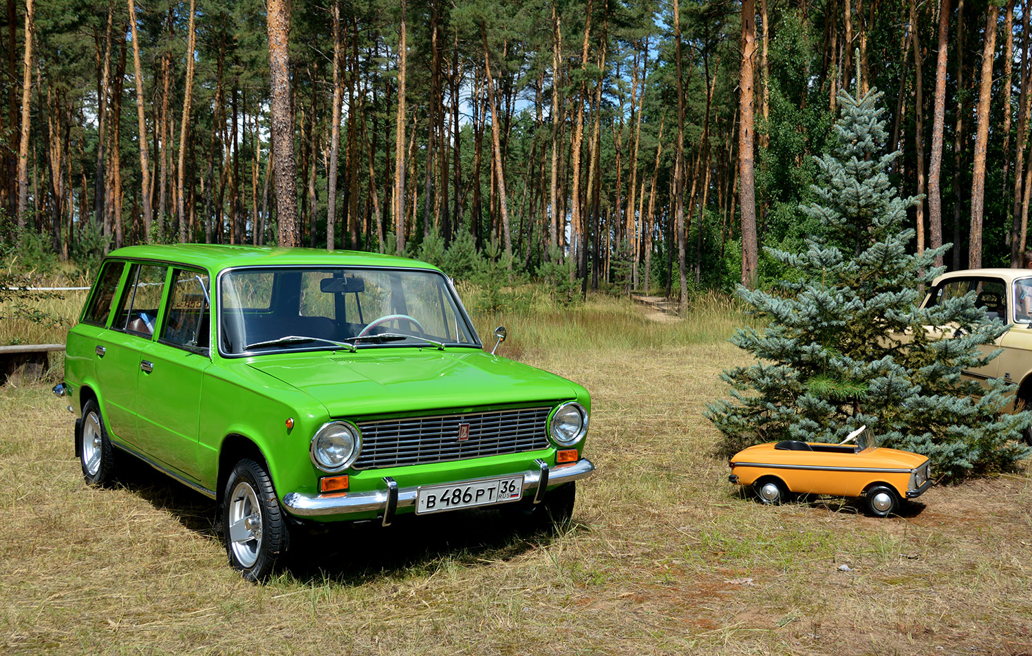 Воронежская область, № В 486 РТ 36 — ВАЗ-2102 Жигули '71-86