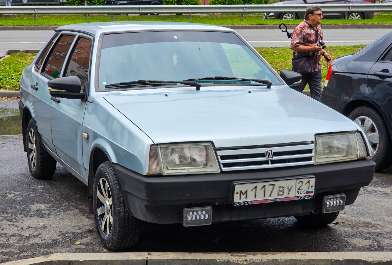 Чувашия, № М 117 ВУ 21 — ВАЗ-21099 '90-04