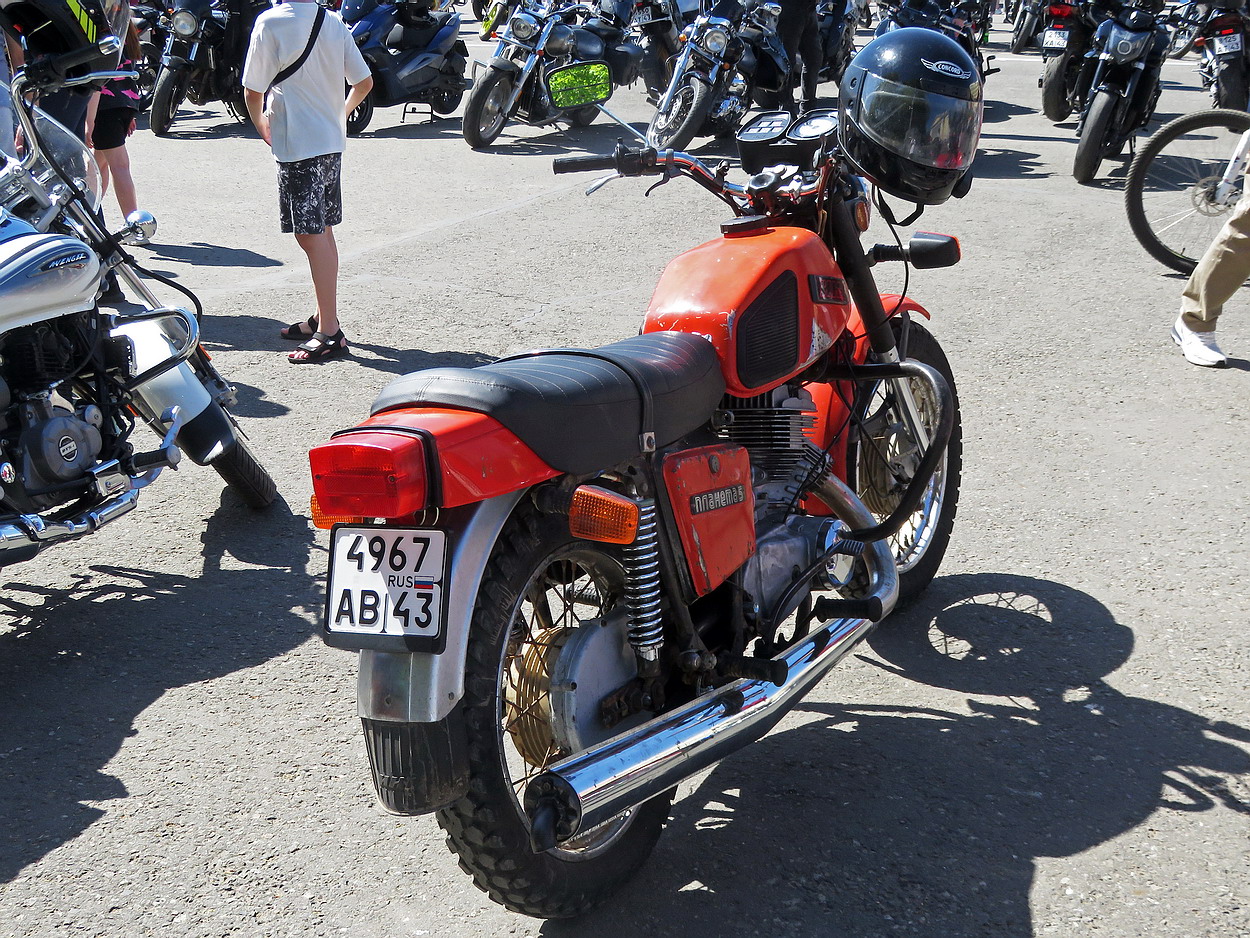 Кировская область, № 4967 АВ 43 — Иж Планета-5 '86-08