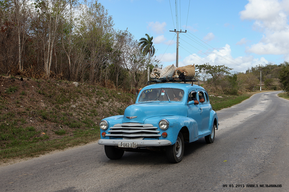 Куба, № P 082 385 — Chevrolet Fleetmaster '46-48