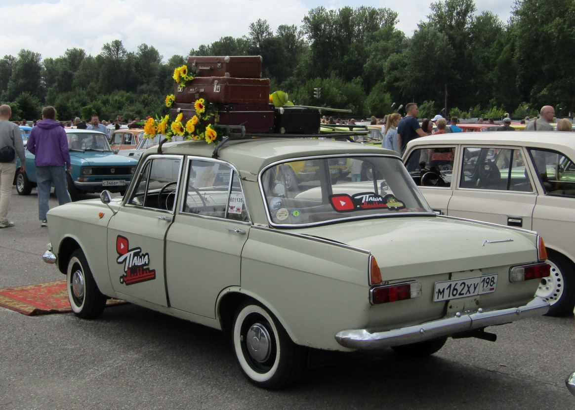 Санкт-Петербург, № М 162 ХУ 198 — Москвич-412ИЭ (Иж) '70-82; Санкт-Петербург — Ежегодный праздник "День Москвича"