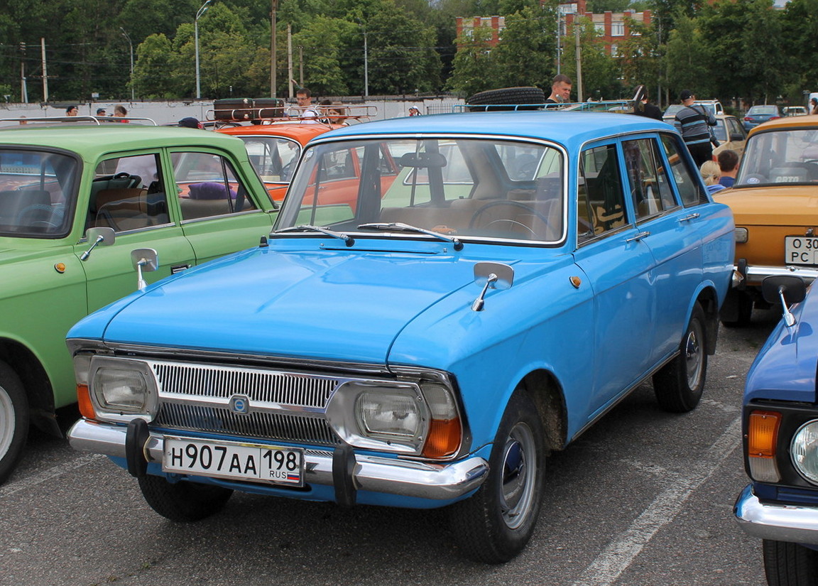Санкт-Петербург, № Н 907 АА 198 — Иж-2125 Комби '73-82; Санкт-Петербург — Ежегодный праздник "День Москвича"