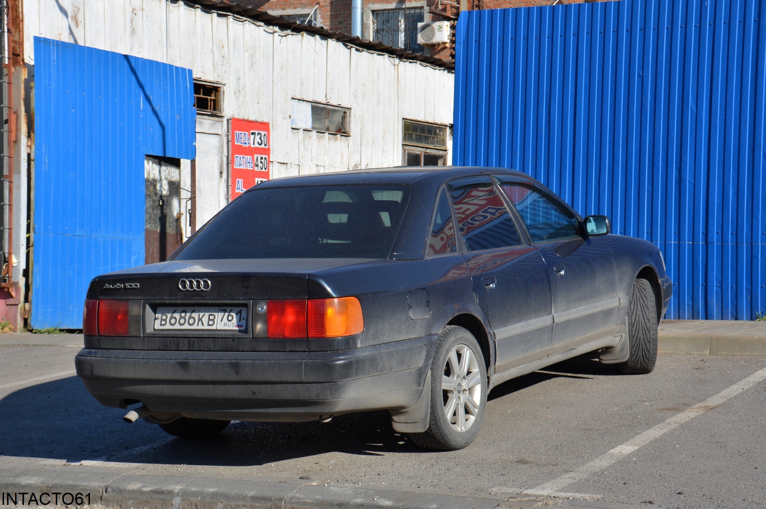Ростовская область, № В 686 КВ 761 — Audi 100 (C4) '90-94