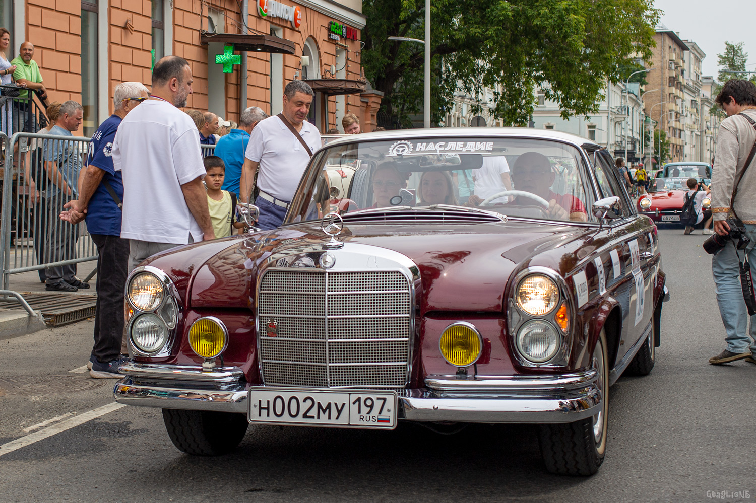 Москва, № Н 002 МУ 197 — Mercedes-Benz (W111/W112) '59-71; Москва — День Московского транспорта 2026